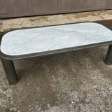 Italian design marble coffee table 1970