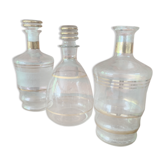 Lot glass bottles