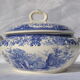 Soup pot in earthenware Villeroy & Boch model Blue Burgenland - Perfect condition
