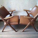 Pair of chairs Dal Vera, 1950