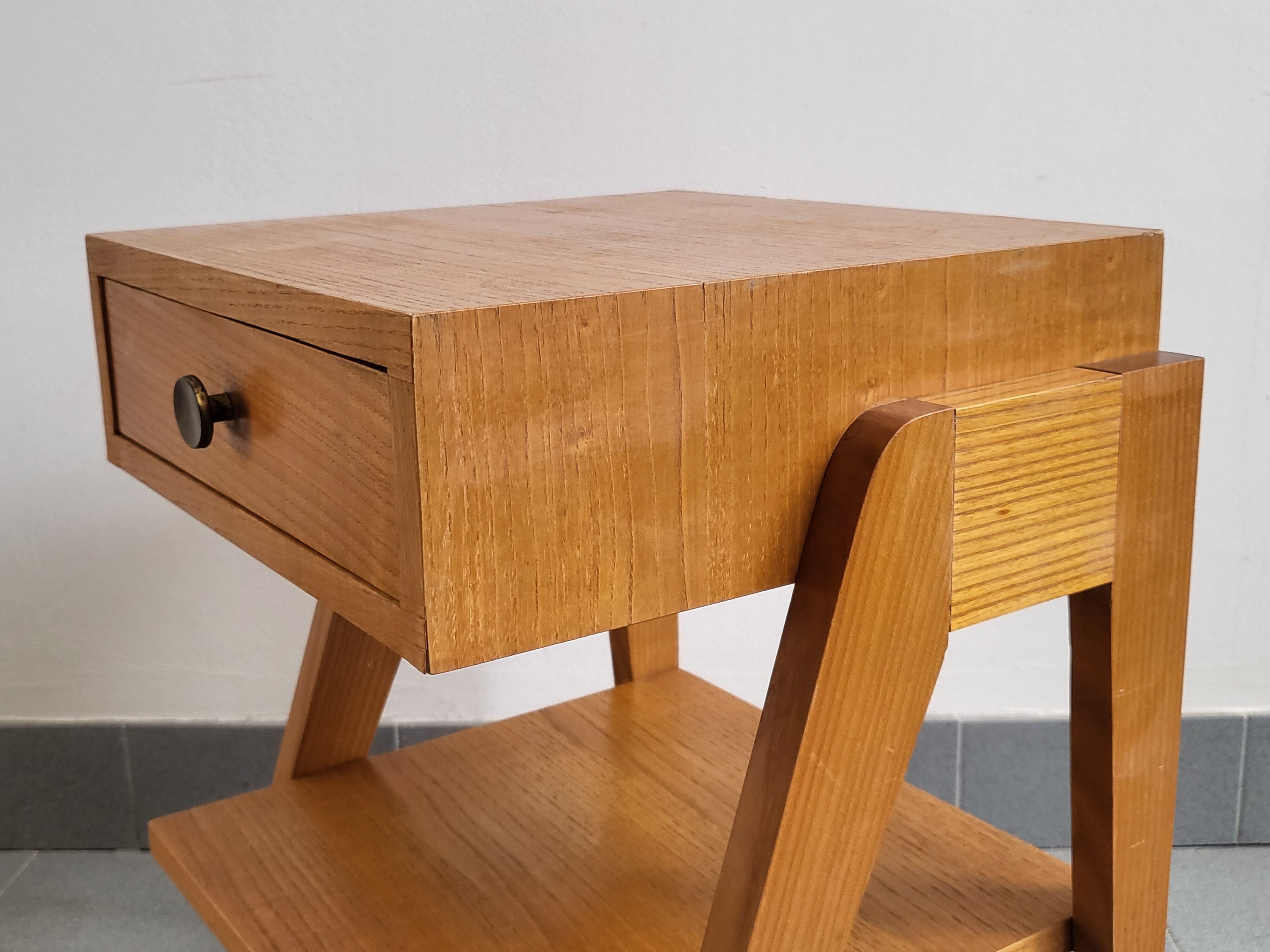 Vintage bedside table 1950