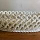Braided ceramic pot cover