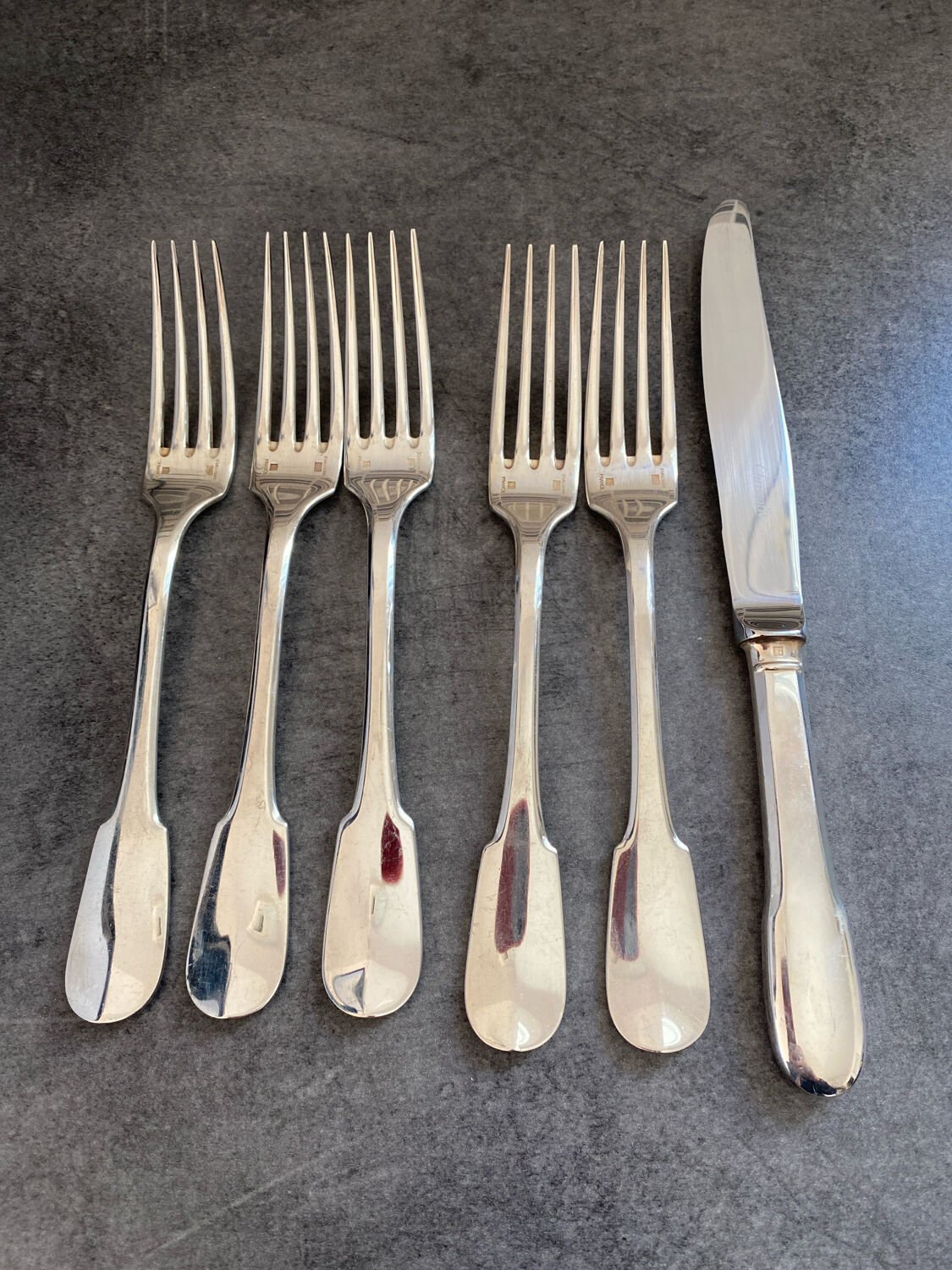 Set of cutlery Cristofle Cluny