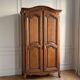 Armoire style Louis XV en merisier 2 portes
