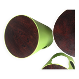 Mid-Century Modern Space Age Design Nesting Table Set by Opal, Germany, 1960s, Set of 3