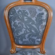 Paire de chaises en chêne, style Louis-Philippe, milieu XXème