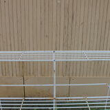 Florist gardener on stairs