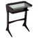 Small console/side table 1950s wood and glass Ico Parisi
