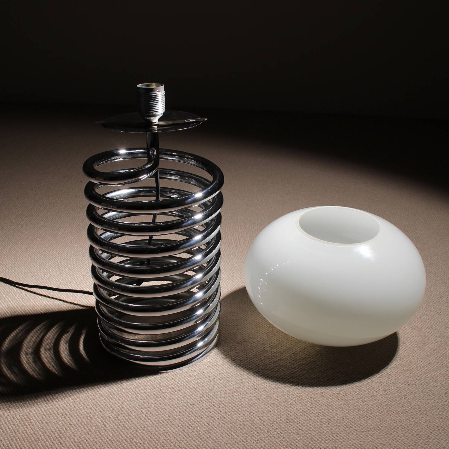 Table Lamp ‚Spirale‘ by Ingo Maurer for Design M | Germany 1960s