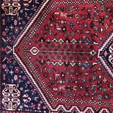 Tapis ancien couloir persan abadeh fait main 107x297cm