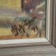 Original Swedish Oil On Panel – “Landscape With Barns”
