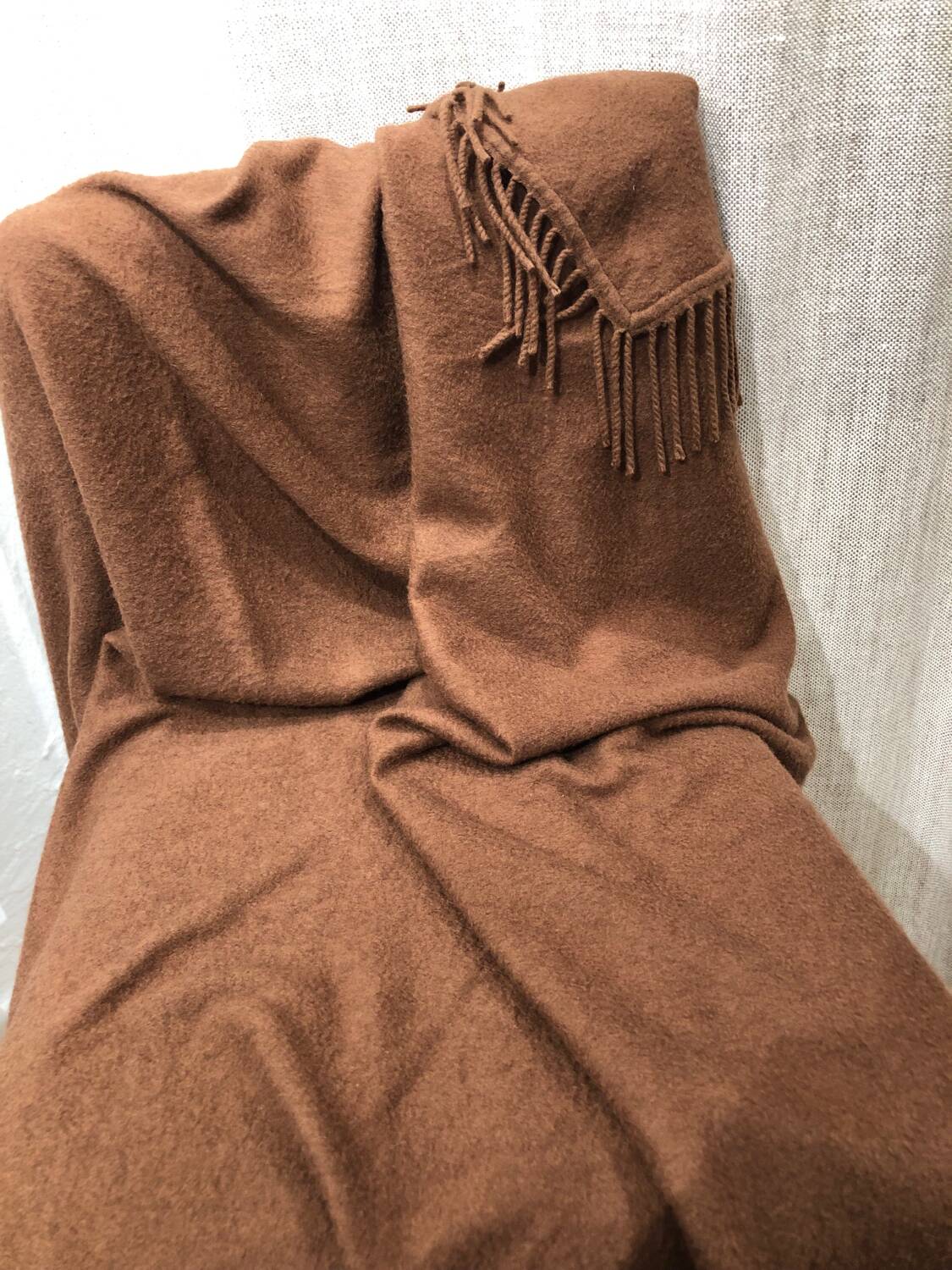 Chanel cashmere blanket