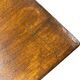 Bureau vintage XL profond en bois / bureau double face