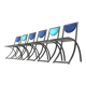 Ensemble de 6 chaises à manger par Karl Friedrich Förster pour KFF Design