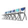 Ensemble de 6 chaises à manger par Karl Friedrich Förster pour KFF Design
