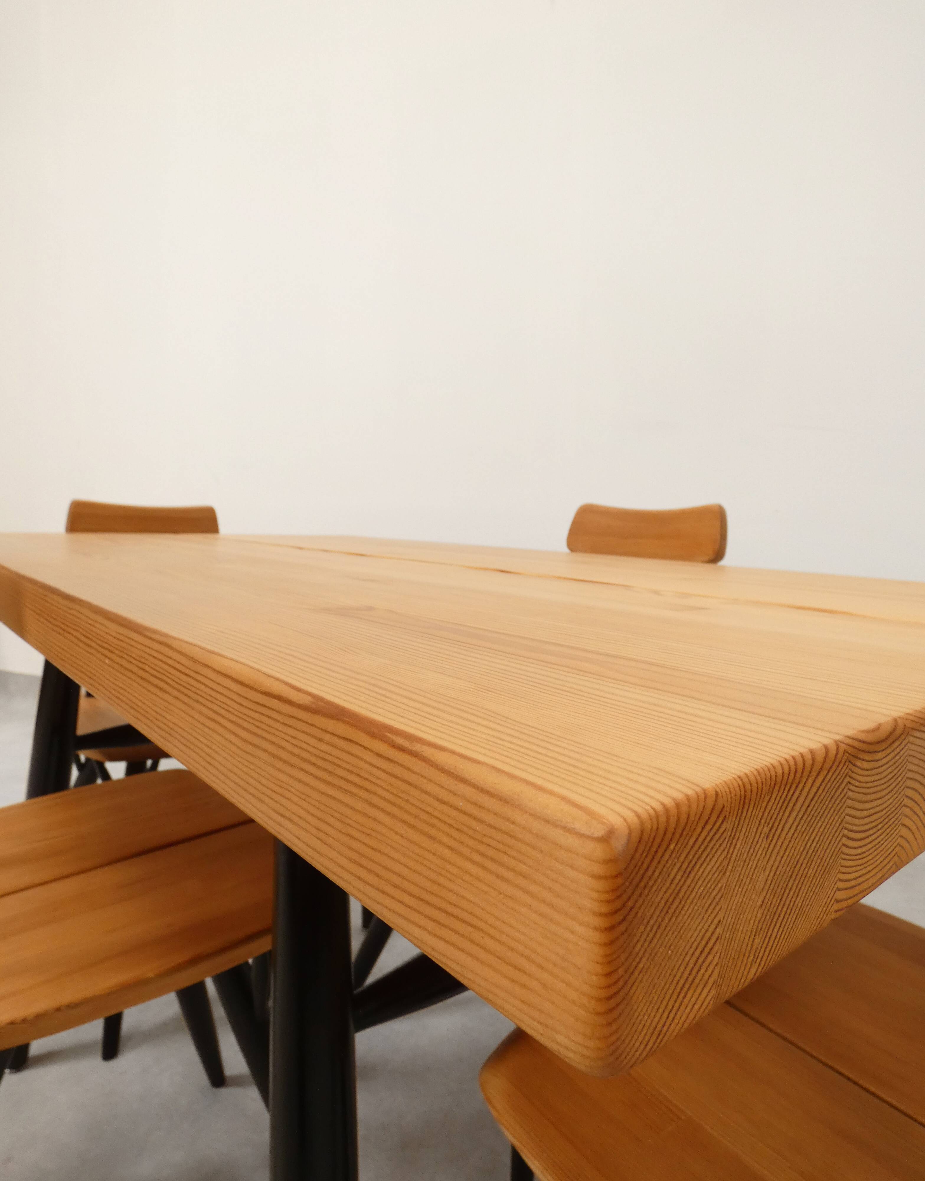 Ilmari Tapiovaara “Pirkka” dining set for Laakan Puu Finland