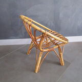 Vintage rattan's chair