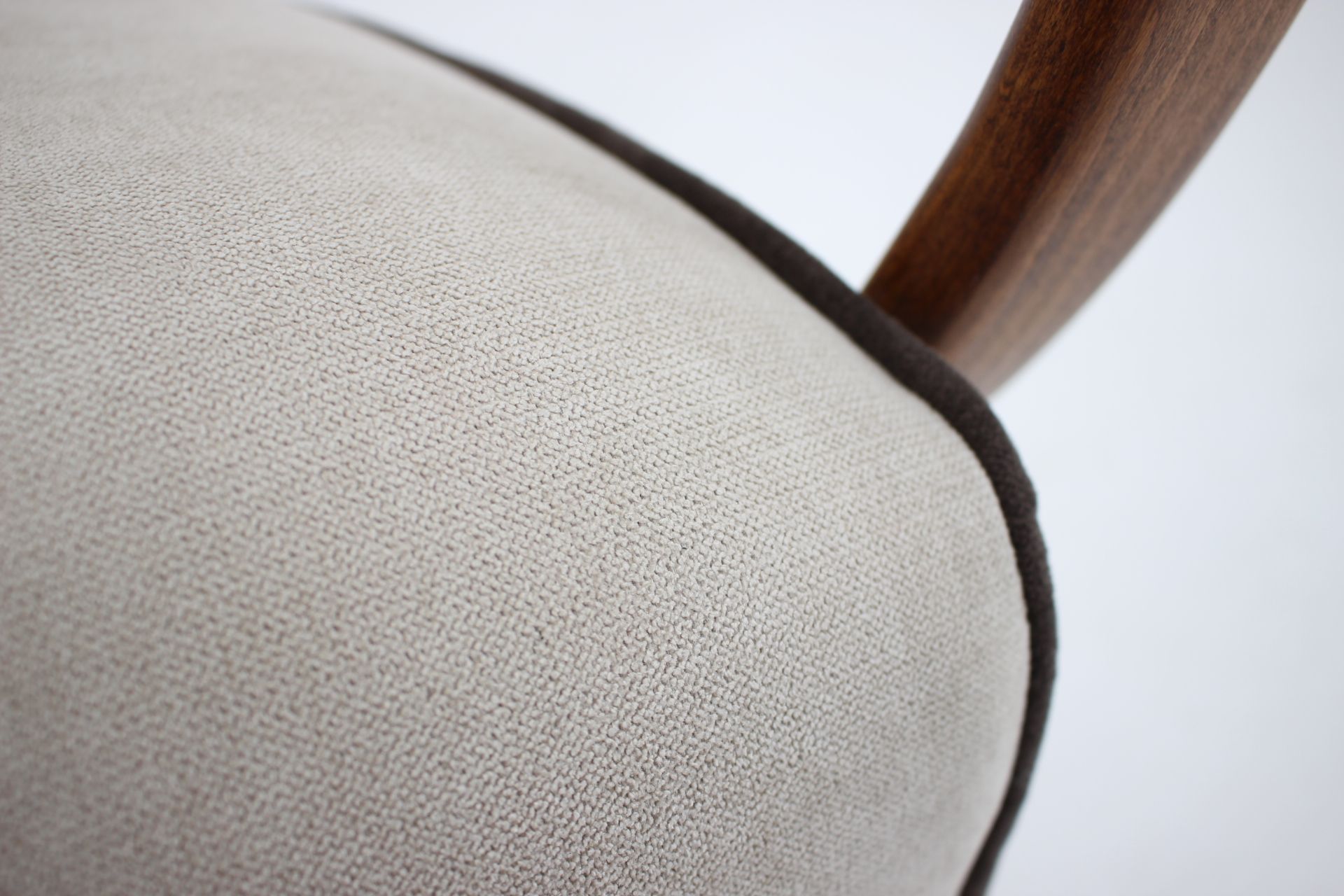 1950s Jindrich Halabala Armchair, Czechoslovakia