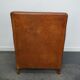 Fauteuil club cognac, années 1940