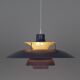 Rare suspension PH 5 indigo de Poul Henningsen, Louis Poulsen, 1958