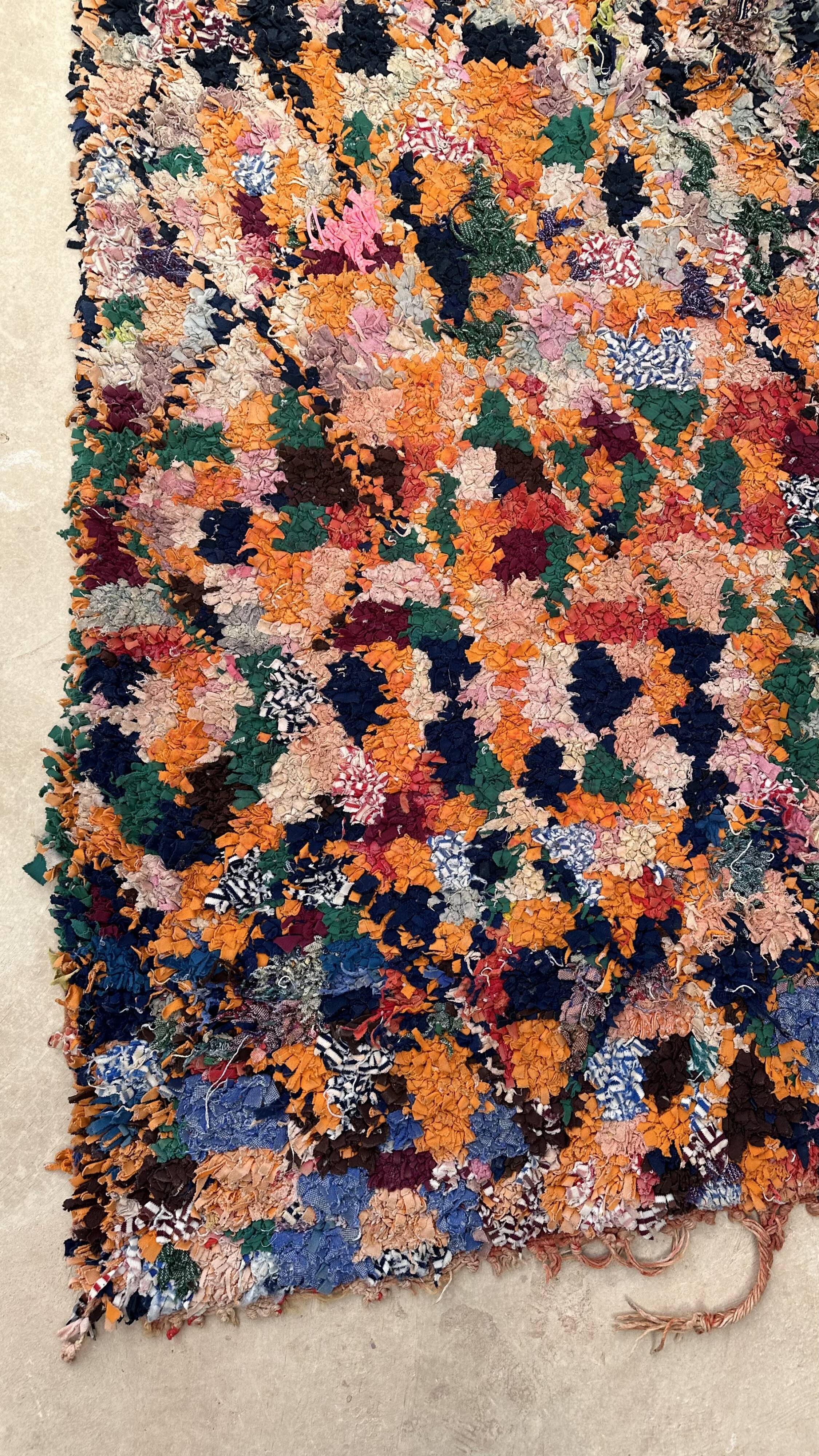 Boucherouite carpet - 170 x 240 cm