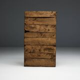 Rustic Travail Populaire Cabinet, France, Late 18th Century