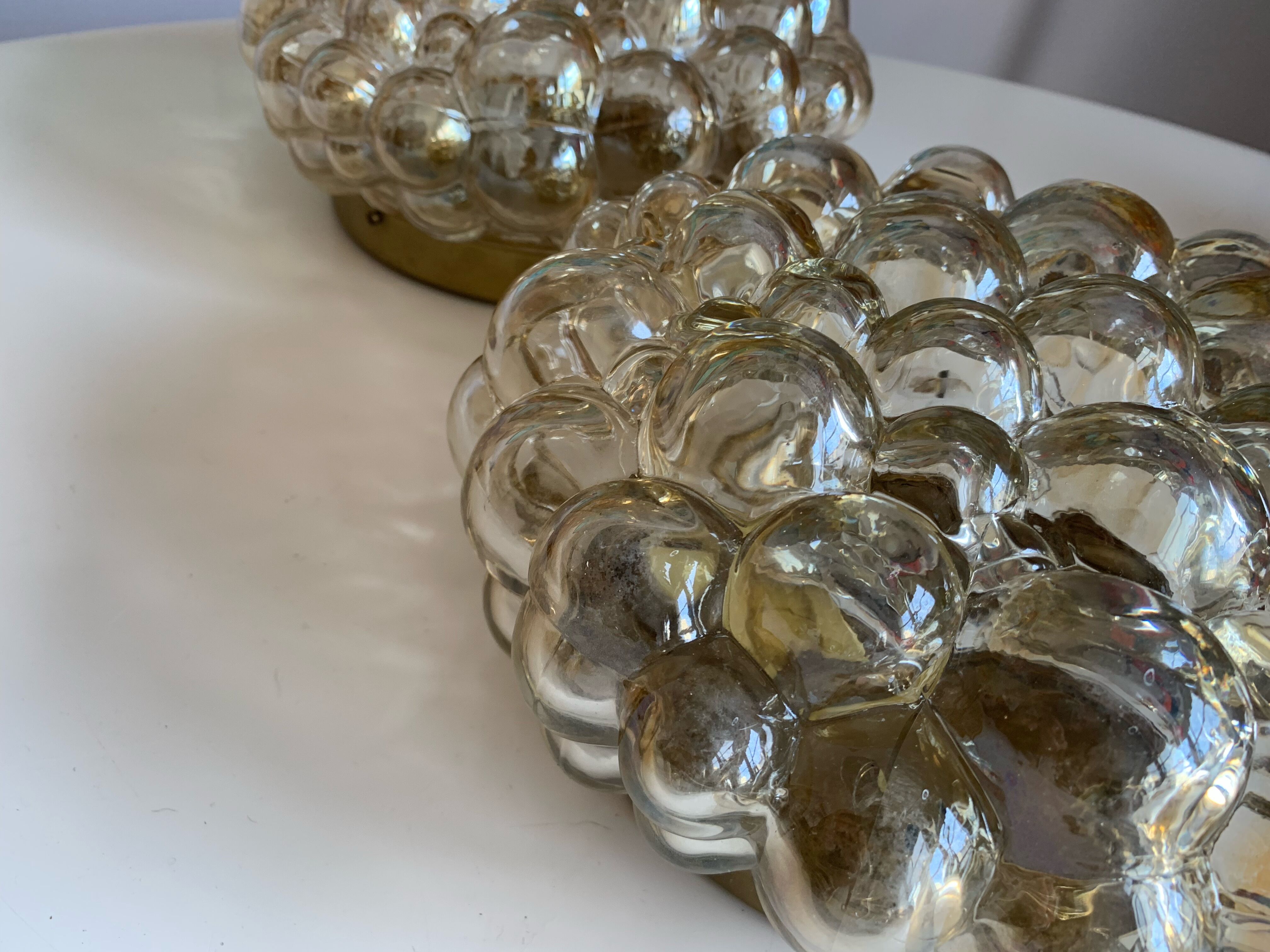 2 old wall lamps or ceiling lamps Helena Tynell "Bubble"