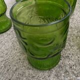 Vintage 60s Orange Service