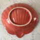 Large pink shell dish Made in Italy vintage