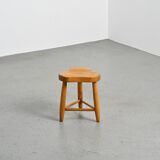 Free-form stool by Christian Durupt, around 1955.