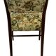 Vintage Dining Chair Flower Upholstery 1960s Teak
