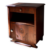 Chevet en bois sculpté - Art Déco, années 30-40