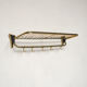 Vintage train coat rack
