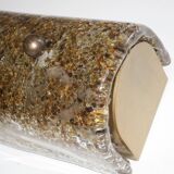 Murano glass and gold fleck wall or ceiling light, Italy 1950s