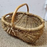 Vintage wicker basket