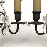 Pair of giraffes with tassels