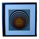 Title: Optical Art Painting "Tunnel" - Vasarely Style - 70s Vibe  
Price
