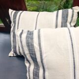 Striped cushion