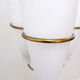 Tripod floor lamp with three arms and opaline glass - 1950s