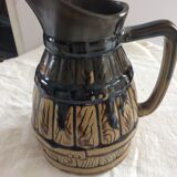 Glossy  stoneware pitcher 50