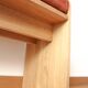 Solid oak bench