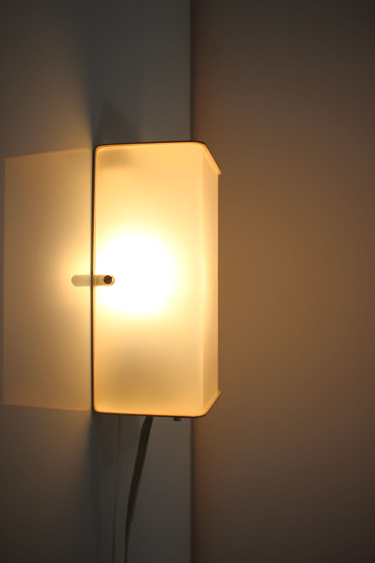 Mid-century table or wall lamp/ Pokrok Žilina, 1960's.