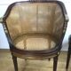 Pair of mahogany chairs