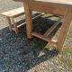 Farmhouse table with bench