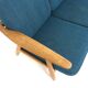 Scandinavian 3-seater sofa "Cigar chair GE 240" Hans J. Wegner, Denmark, 1960