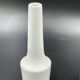 Pair of vintage white ceramic bud vases