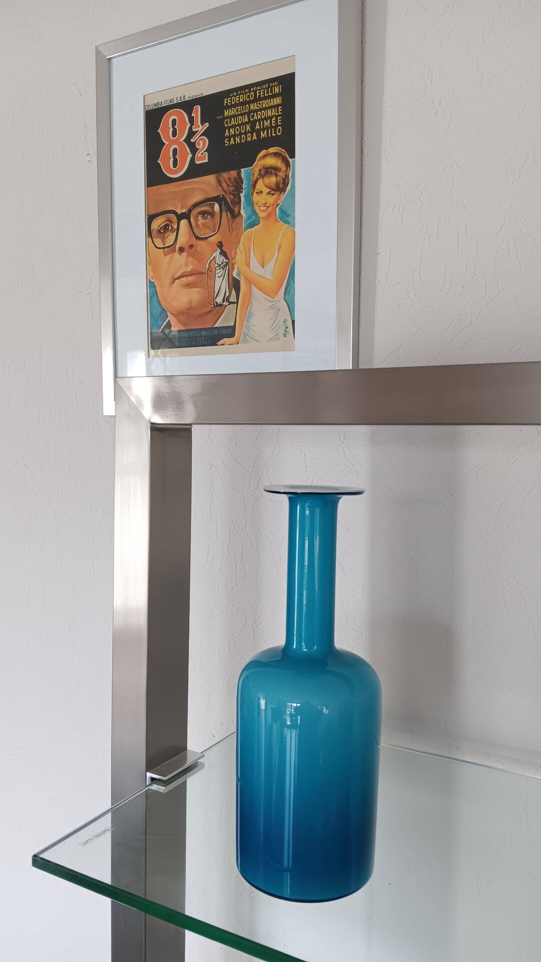 Vase Gul par Otto Brauer pour Holmegaard