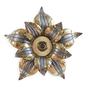 Applique / plafonnier fleur 1970