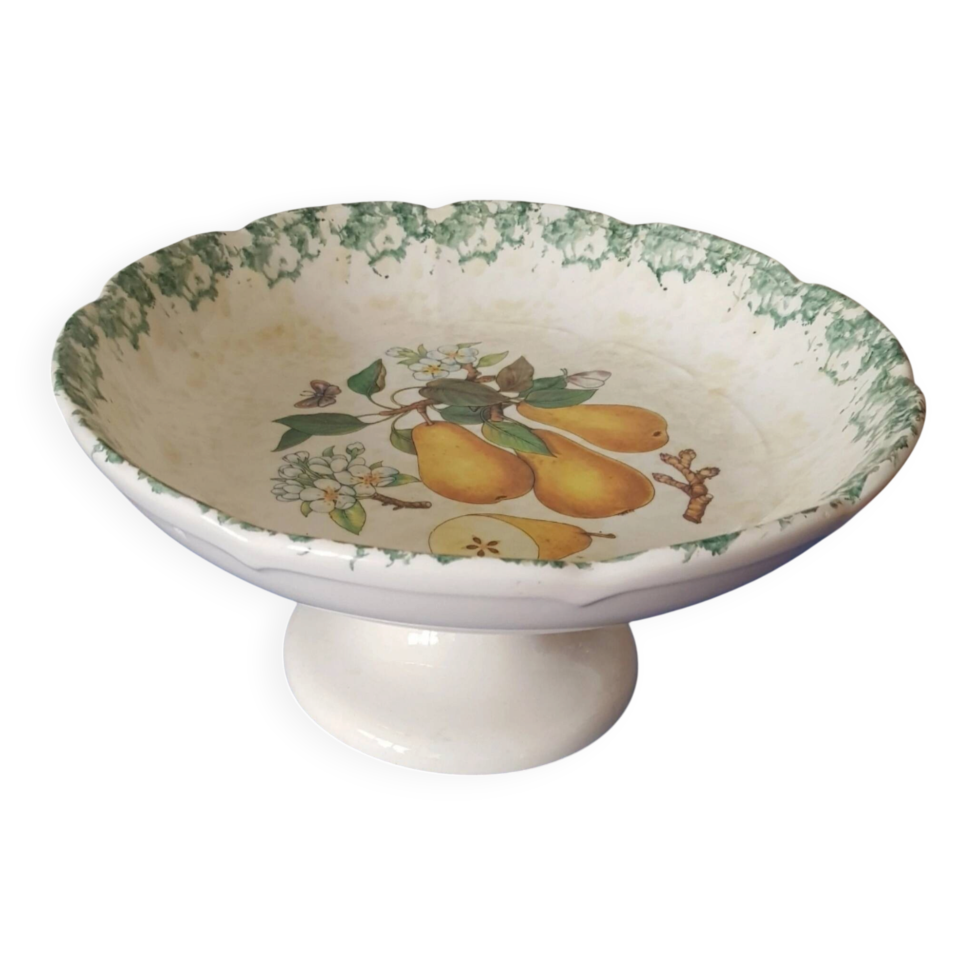 Grande coupe a fruits sur pied