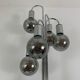 Chrome lamp 5 vintage lights